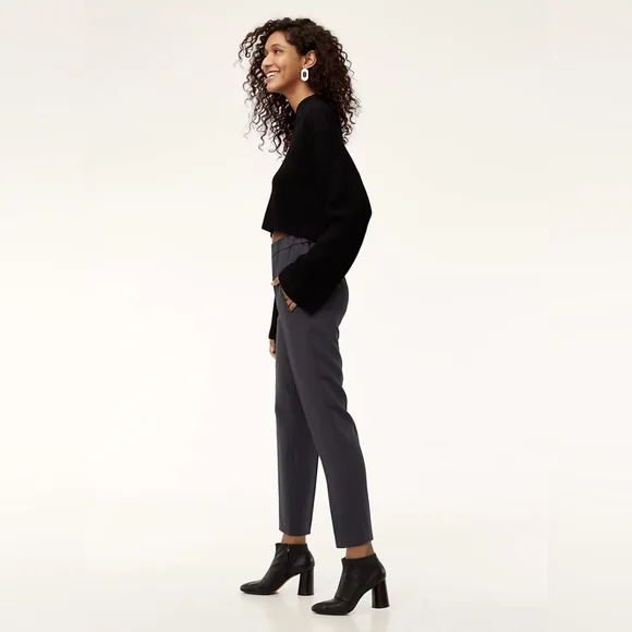 🇨🇦 Aritzia Wilfred Tailored Darontal Ankle Croppes Pants - Picture 3 of 8